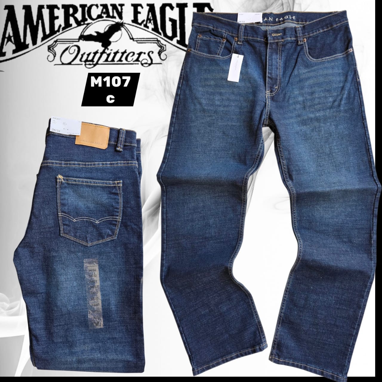 Pantalon azul verdozo