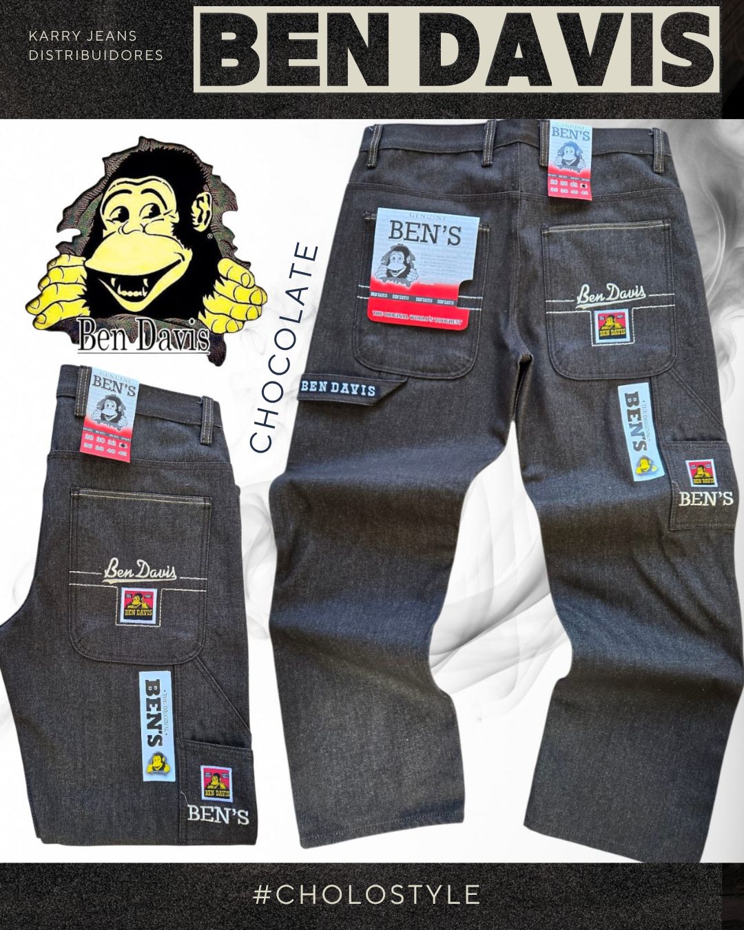 Pantalon cafe total