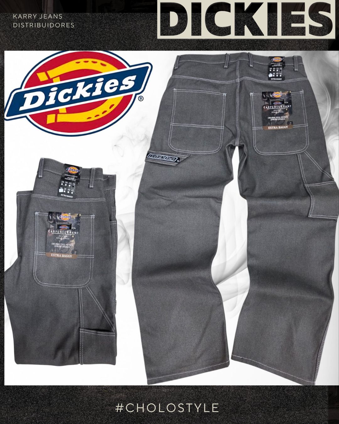 Pantalon gris Oxford 
